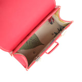 Goyard Goyardine Canvas Fuchsia Saigon Structure Nano Palladium Hardware