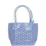 Goyard Goyardine Canvas Iris Anjou Mini Bag Palladium Hardware