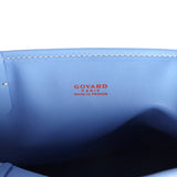 Goyard Goyardine Canvas Iris Anjou Mini Bag Palladium Hardware