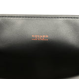 Goyard Goyardine Anjou Black Mini Bag Palladium Hardware