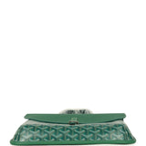 Goyard Coursier Messenger Bag Green Goyardine Canvas & Chevroches Calfskin Palladium Hardware