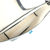 Goyard Goyardine Canvas Black Capetien MM Messenger Bag Palladium Hardware