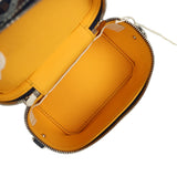 Goyard Goyardine Canvas Navy Blue Nano Muse Vanity Bag Palladium Hardware