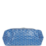 Goyard Goyardine Sky Blue Saint Louis PM Tote Bag Palladium Hardware