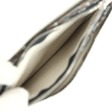 Goyard Goyardine Canvas Black and Tan Ladybug Plumet Pocket Wallet Palladium Hardware