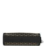Goyard Goyardine Canvas Bonbonnière Bag Black Chevroches Calfskin Palladium Hardware