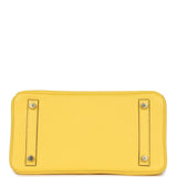 Hermes Birkin 25 Jaune de Naples Togo Gold Hardware