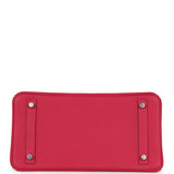 Hermes Birkin 30 Framboise Matte Alligator Togo Touch Palladium Hardware