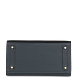 Hermes "Rainy Days" Sac Faubourg Birkin 20 Gris Misty Matte Alligator Permabrass Hardware