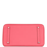 Pre-owned Hermes Birkin 35 Rose Lipstick Togo Palladium Hardware