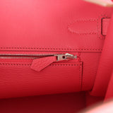 Pre-owned Hermes Birkin 35 Rose Lipstick Togo Palladium Hardware