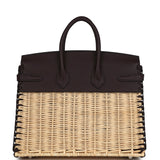 Hermes Picnic Birkin 25 Rouge Sellier Swift Palladium Hardware