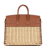 Hermes Picnic Birkin Sellier 25 Gold Swift Palladium Hardware