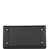 Hermes "Midnight" Faubourg Birkin Sellier 20 So Black Matte Alligator Black Hardware