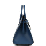 Hermes Birkin Sellier 25 Deep Bleu Madame Palladium Hardware