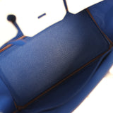 Hermes Special Order (HSS) Birkin 25 Gris Perle Verso Ostrich Brushed Gold Hardware