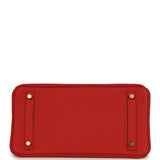 Hermes Birkin 30 Geranium Togo Gold Hardware