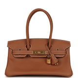 Hermes Shoulder Birkin Light 29 Gold Evercolor Gold Hardware