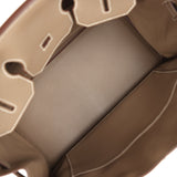 Hermes Birkin 35 Etoupe Togo Brushed Palladium Hardware