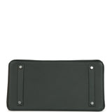 Hermes Birkin 35 Vert Fonce Togo Palladium Hardware