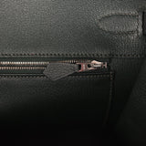 Hermes Birkin 35 Vert Fonce Togo Palladium Hardware