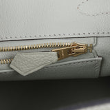Hermes Birkin 25 Gris Neve Togo Gold Hardware