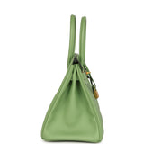 Hermes Birkin 30 Vert Criquet Epsom Gold Hardware