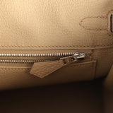 Hermes Birkin 25 Beige Marfa Togo Palladium Hardware