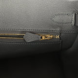 Hermes Birkin 30 Ardoise Togo Gold Hardware