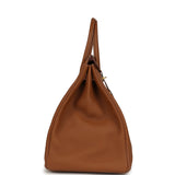 Pre-owned Hermes Birkin 40 Gold Togo Gold Hardware