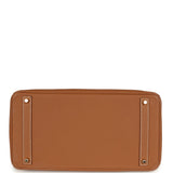 Pre-owned Hermes Birkin 40 Gold Togo Gold Hardware