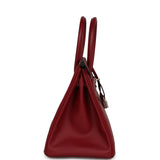 Hermes Birkin 30 Rouge Grenat Epsom Palladium Hardware