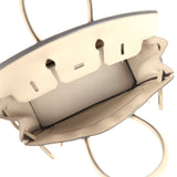 Hermes Birkin 25 Gris Tourterelle Togo Rose Gold Hardware