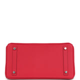 Hermes Birkin 30 Rose Extreme Epsom Palladium Hardware