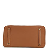 Pre-owned Hermes Birkin 30 Gold Togo Gold Hardware