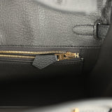 Hermes Birkin 25 Plomb Togo Gold Hardware