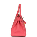 Pre-owned Hermes Birkin 30 Rose Lipstick Togo Gold Hardware