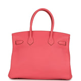 Pre-owned Hermes Birkin 30 Rose Lipstick Togo Gold Hardware