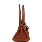 Hermes Shoulder Birkin Light 29 Fauve Barenia Faubourg Gold Hardware
