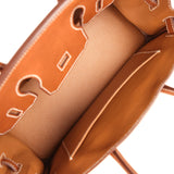 Hermes Shoulder Birkin Light 29 Fauve Barenia Faubourg Gold Hardware