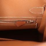 Hermes Birkin 30 Fauve Barenia Faubourg Palladium Hardware