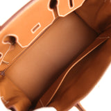 Pre-owned Hermes Birkin 30 Gold Togo Gold Hardware