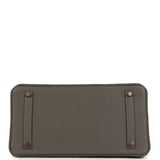 Hermes Special Order (HSS) Birkin 35 Etain Verso Togo Rose Gold Hardware