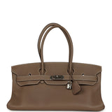 Vintage Hermes Shoulder Birkin 42 JPG Etoupe Togo Palladium Hardware