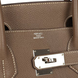 Vintage Hermes Shoulder Birkin 42 JPG Etoupe Togo Palladium Hardware