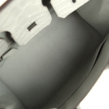 Hermes Birkin Sellier 25 Gris Ciment Matte Alligator Palladium Hardware