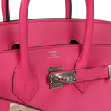 Hermes Birkin 25 Rose Shocking Swift Palladium Hardware