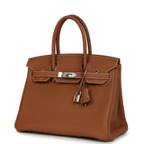 Hermes Birkin 30 Gold Togo Palladium Hardware