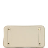 Hermes Birkin 30 Craie Togo Gold Hardware