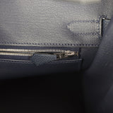 Hermes Birkin 30 Bleu Nuit Togo Palladium Hardware
